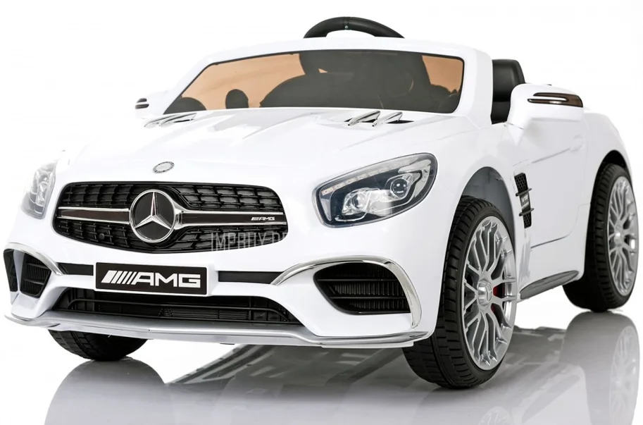Kinderfahrzeug Mercedes Benz SL65 AMG Weiss